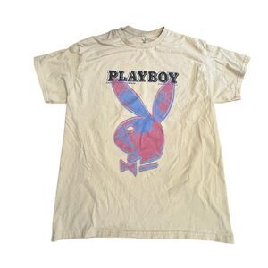 Mens’ Playboy Cotton T-Shirt Size L